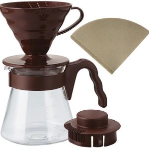 Zestaw do parzenia przelewowego Hario – Drip V60 Coffee Server Set