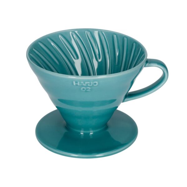 zaparzacz ceramiczny do kawy drip hario turkusowy