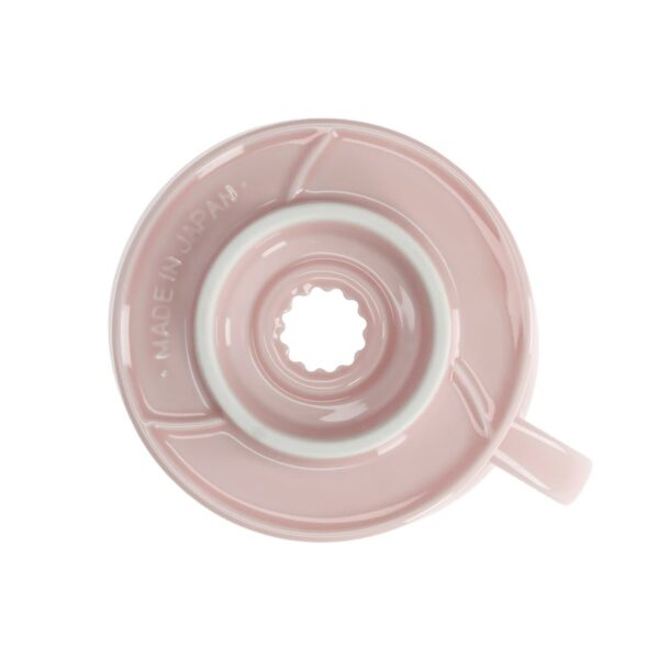 zaparzacz ceramiczny do kawy w kolorze różowym