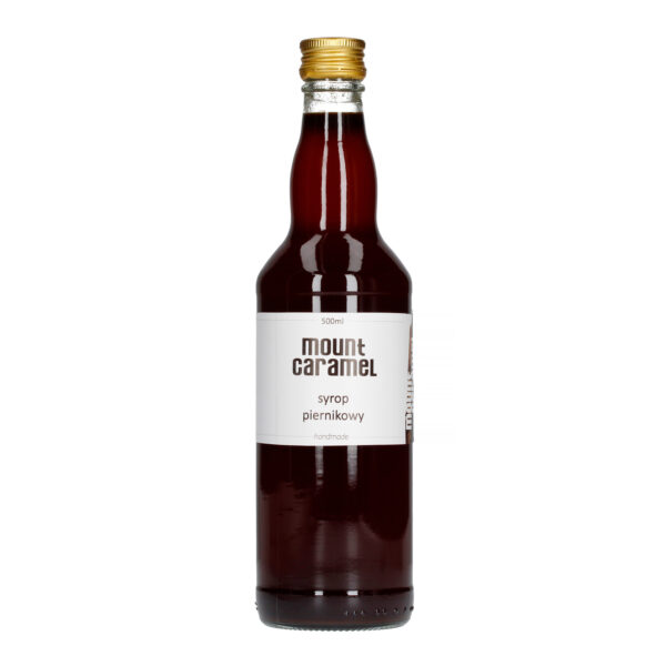 syrop do kawy mount caramel piernikowy w butelce 500 ml